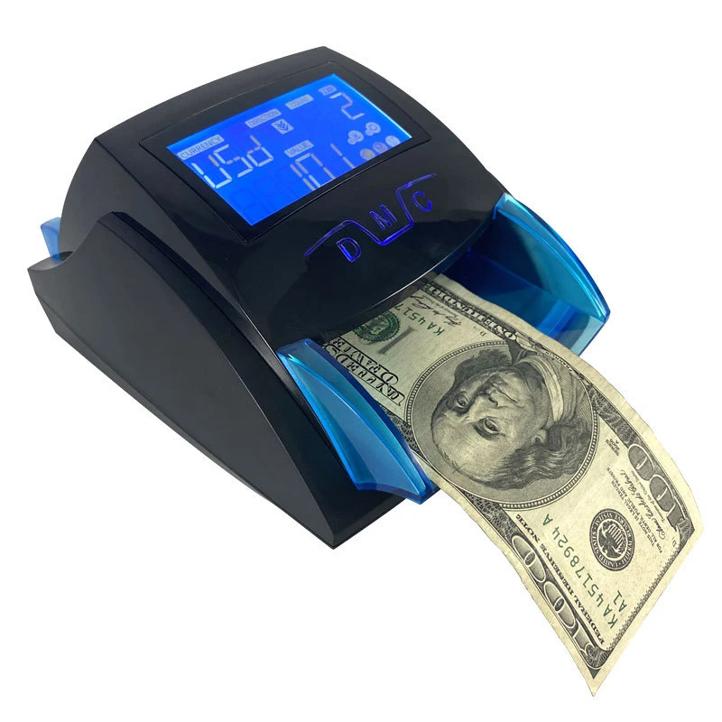 XD-520B Small Commercial Banknote Detector Portable USD Euro Banknote Detector Can Total Amount Can Bring Lithium Battery