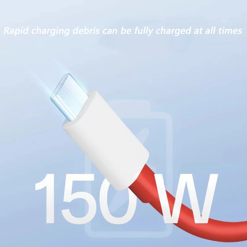 150W 100W OnePlus Original SUPERVOOC Fast Charging Type C Cable