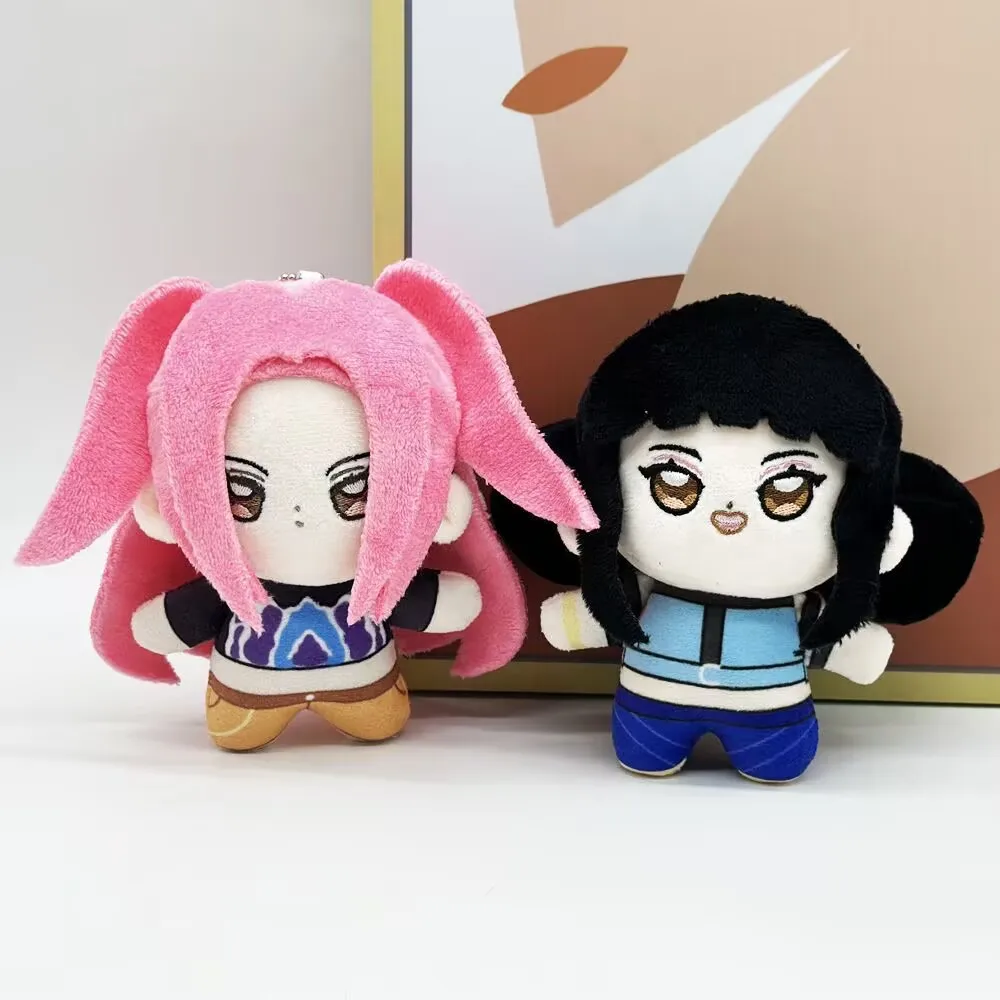 Porte-clés Peluche Anime Rumi/Zoey/Mira - Oreiller Doux 10 Cm, Cadeau Fan, Déco Canapé Ou Voiture