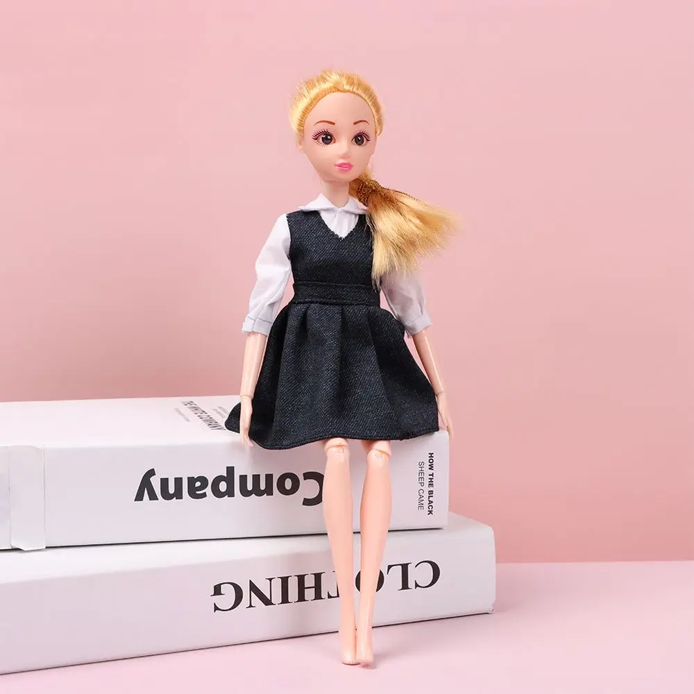 Multistyles Handgemachte Puppe Mini T-shirt Röcke Navy Stil Kleidung für 1/6 Bjd Puppe Lässig Trägt Kleider DIY Geschenk Puppe Zubehör – Detail 9