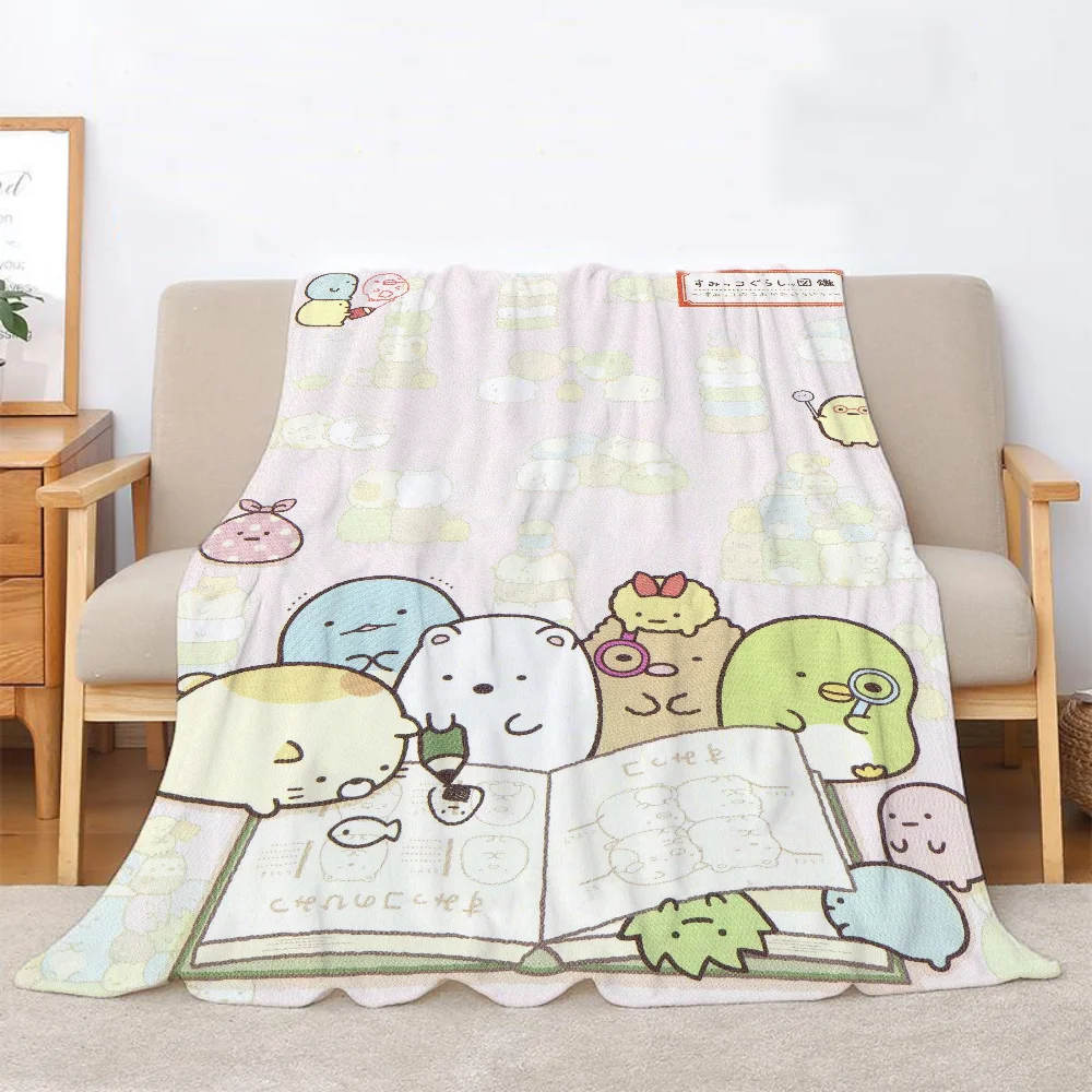 Warm Winter Blankets for Sofa Cover Blanket Sumikkos Gurashis Cute Throw Blanket Luxury Bedding Fluffy Soft Blankets King Size 3
