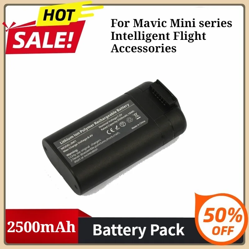 Batterie intelligente 2500mAh 7.2V pour Mavic Mini - Autonomie 30 min