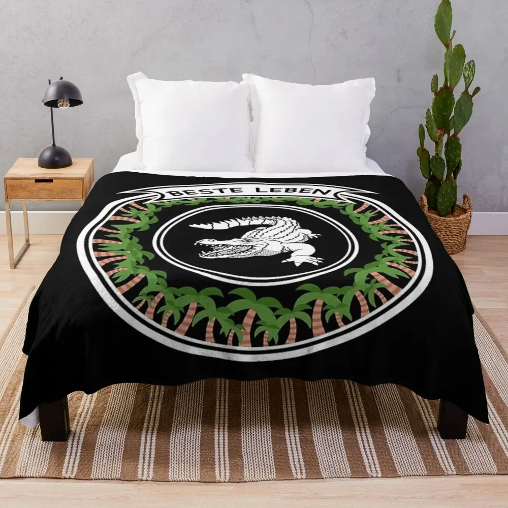 Best life croco design Throw Blanket Nap Thermals For Travel Blankets
