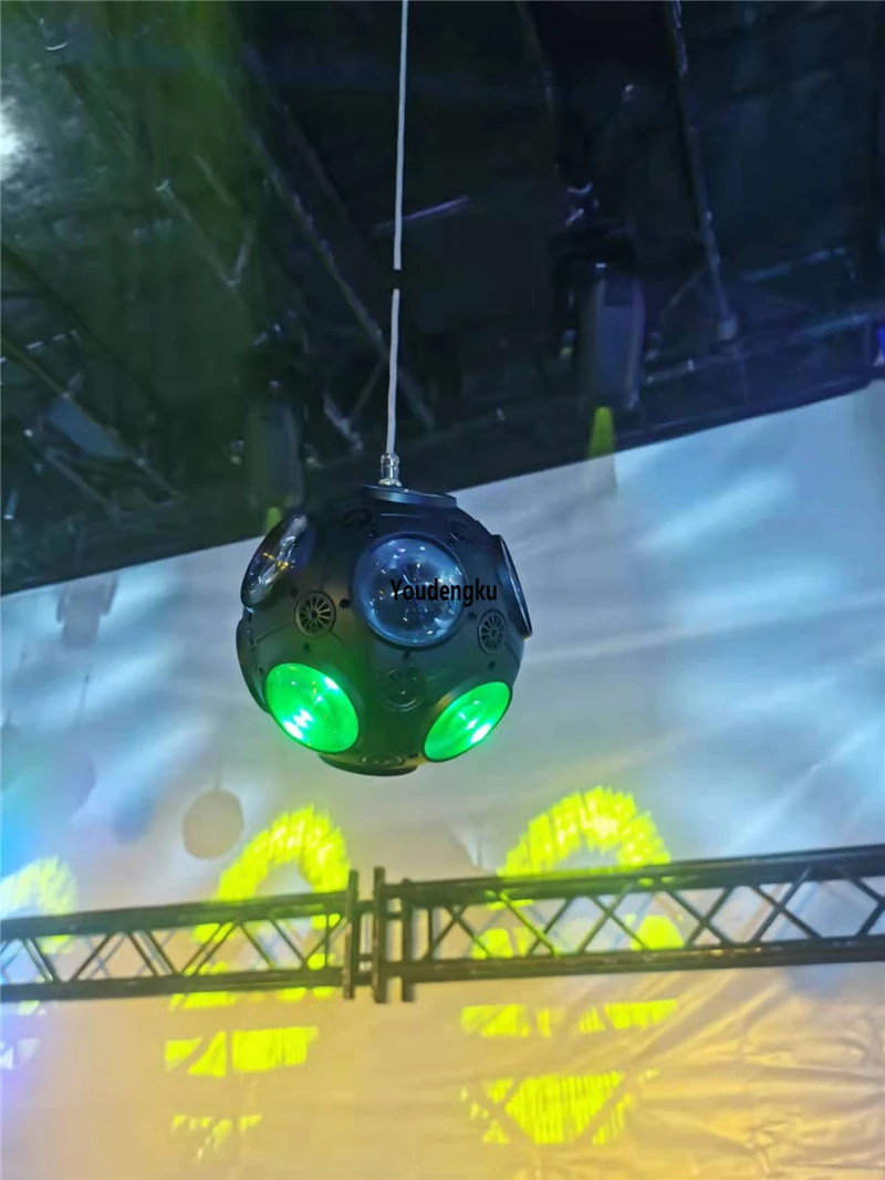 Boule de levage à tête mobile, 4 pièces, lumière led 12x20 rgbw 4 en 1 dmx  en forme de ballon de football - AliExpress