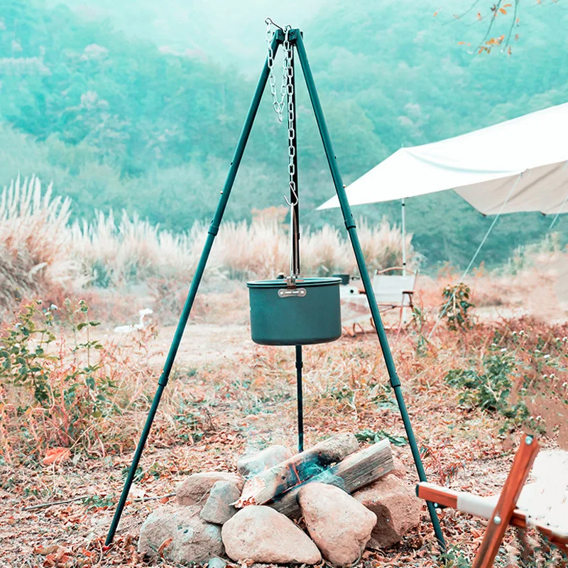 Outdoor Large Bonfire Tripod Portable Camping Picnic