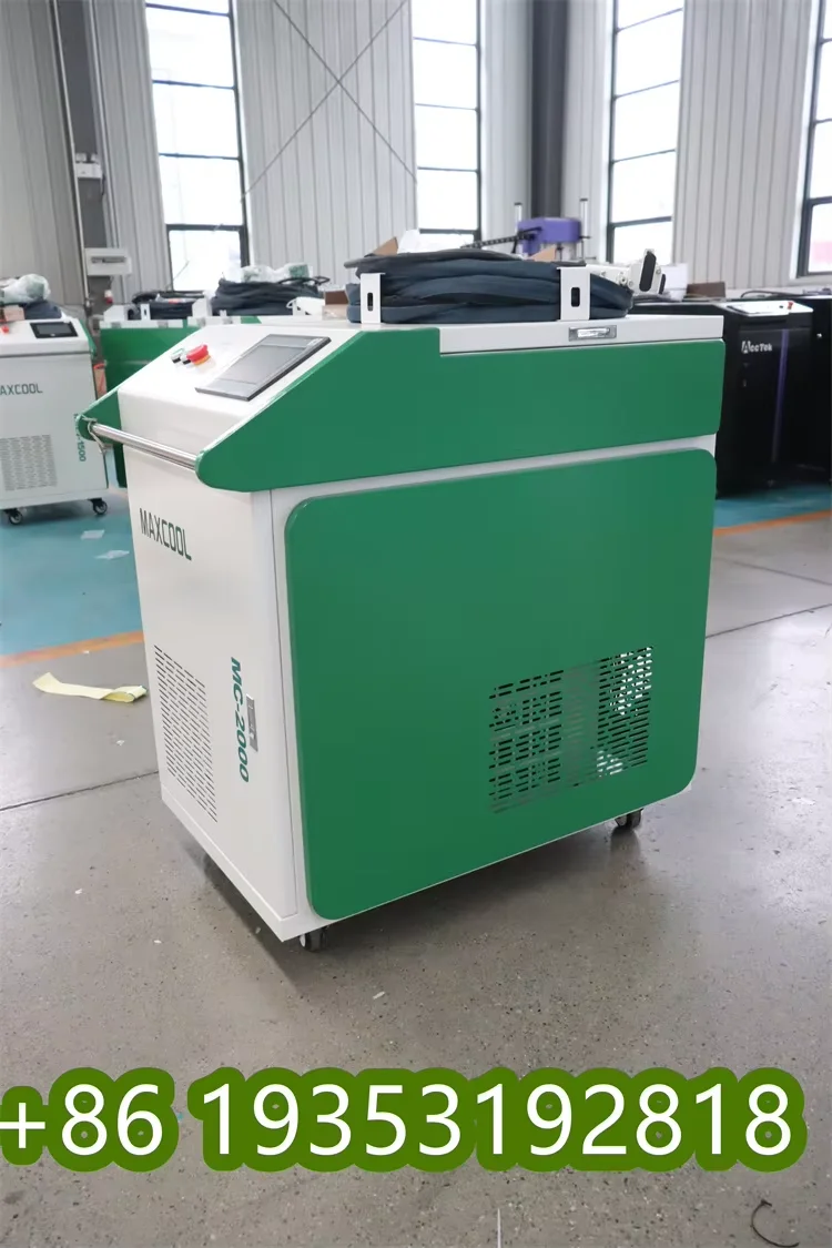 Laser Rust Removal 2000W 1000W Car Boat Aluminum Steel Metal Surface Cleaner Laser Paint Remover JPT CW Cleaning Machine