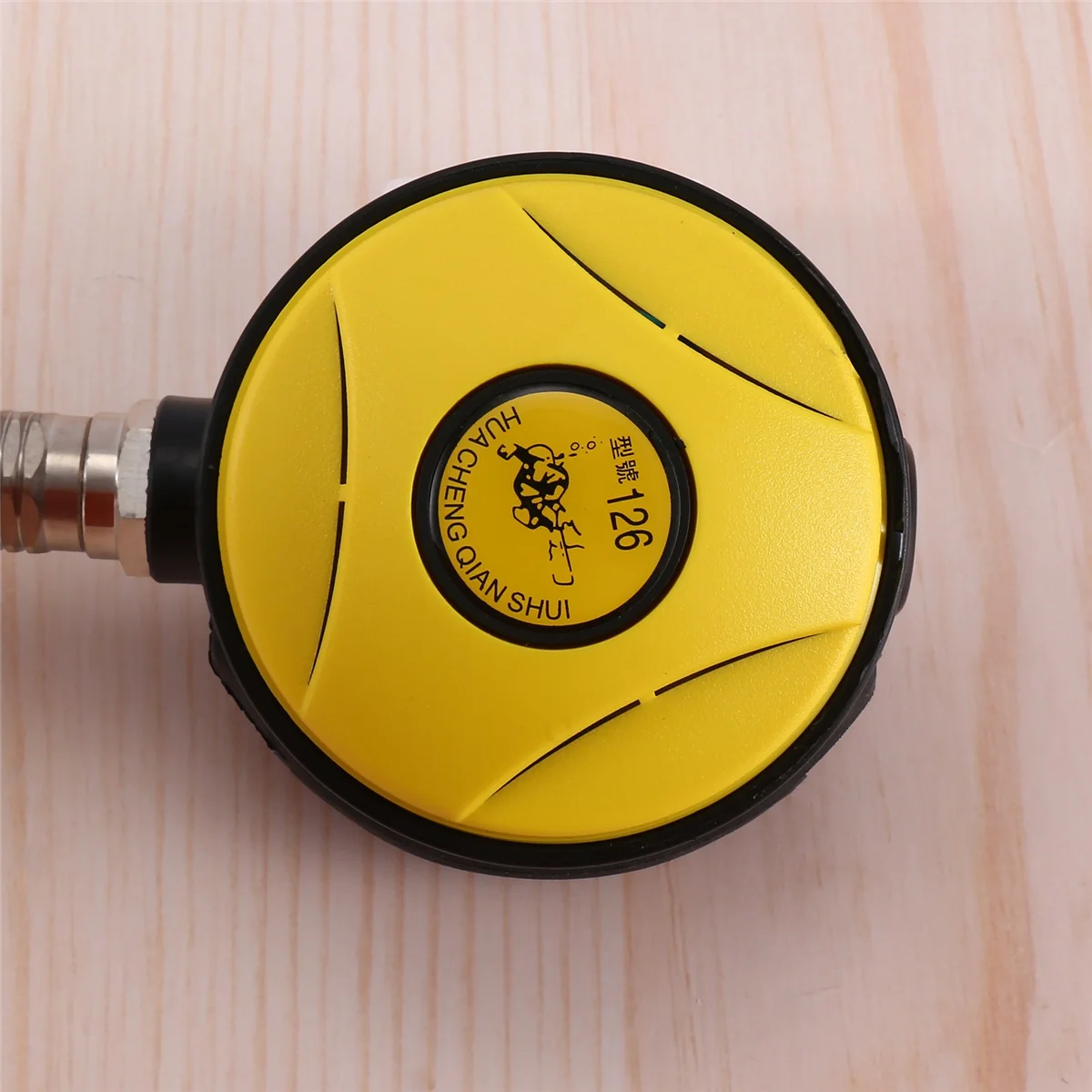 New Scuba Diving Diver Regulator Diving Snorkel Tube Snorkeling Equipment Pressure Reducer 2Nd Dive Regulator-Yellow