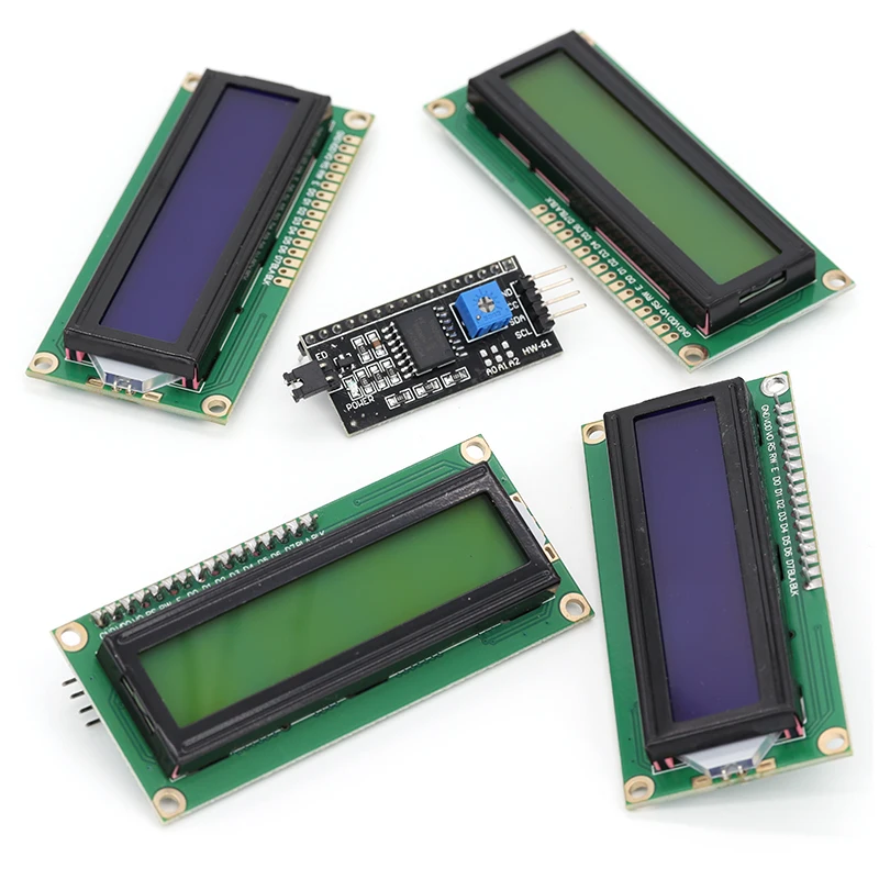 LCD1602 Module 16x2 Character Display PCF8574T IIC I2C Interface 5V for Arduino display module lcd display module