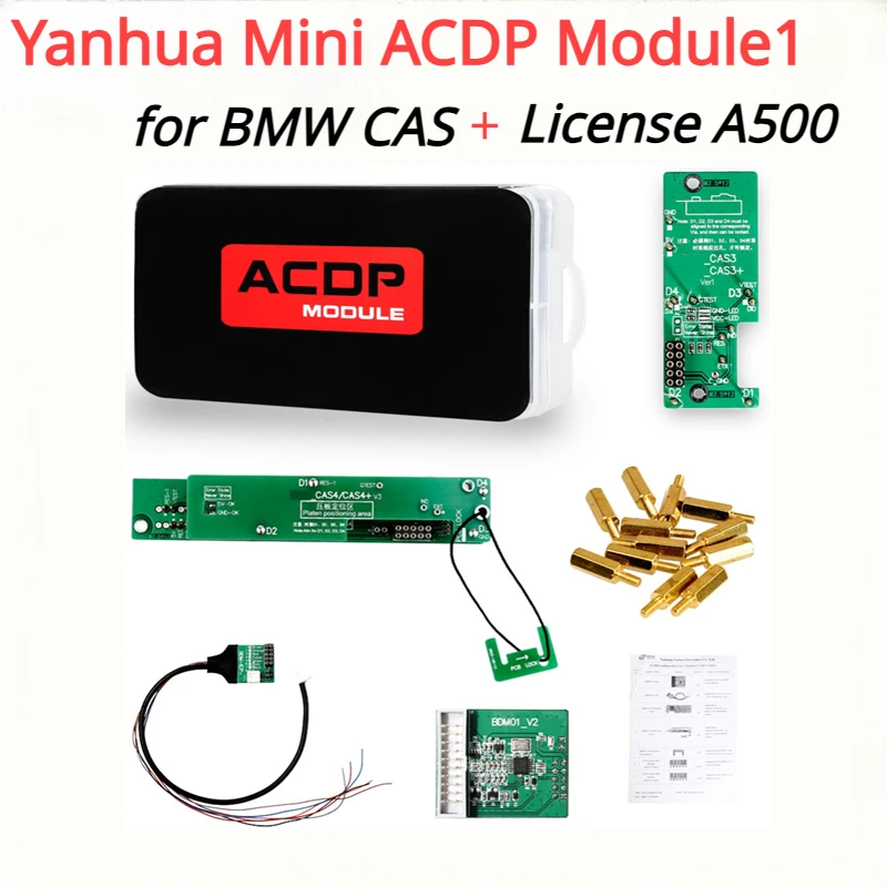 

Best quality Yanhua Mini ACDP Module1 for BMW CAS1 CAS2 CAS3 CAS4 CAS4+ IMMO Key Programming Tool with License A500