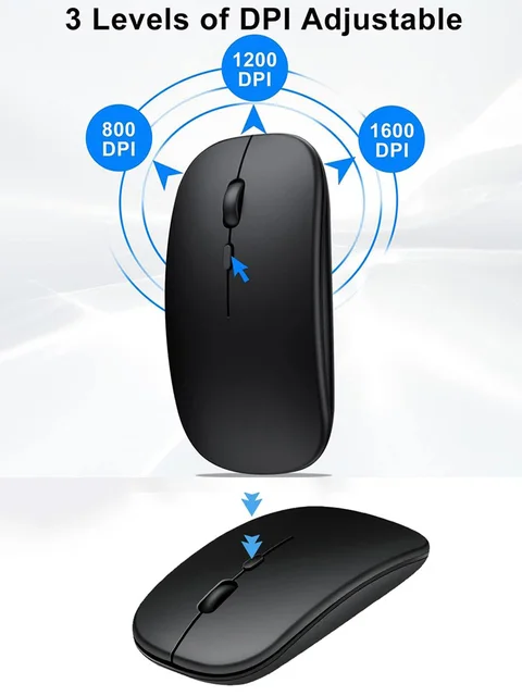 Silent Bluetooth Wireless Mouse 4