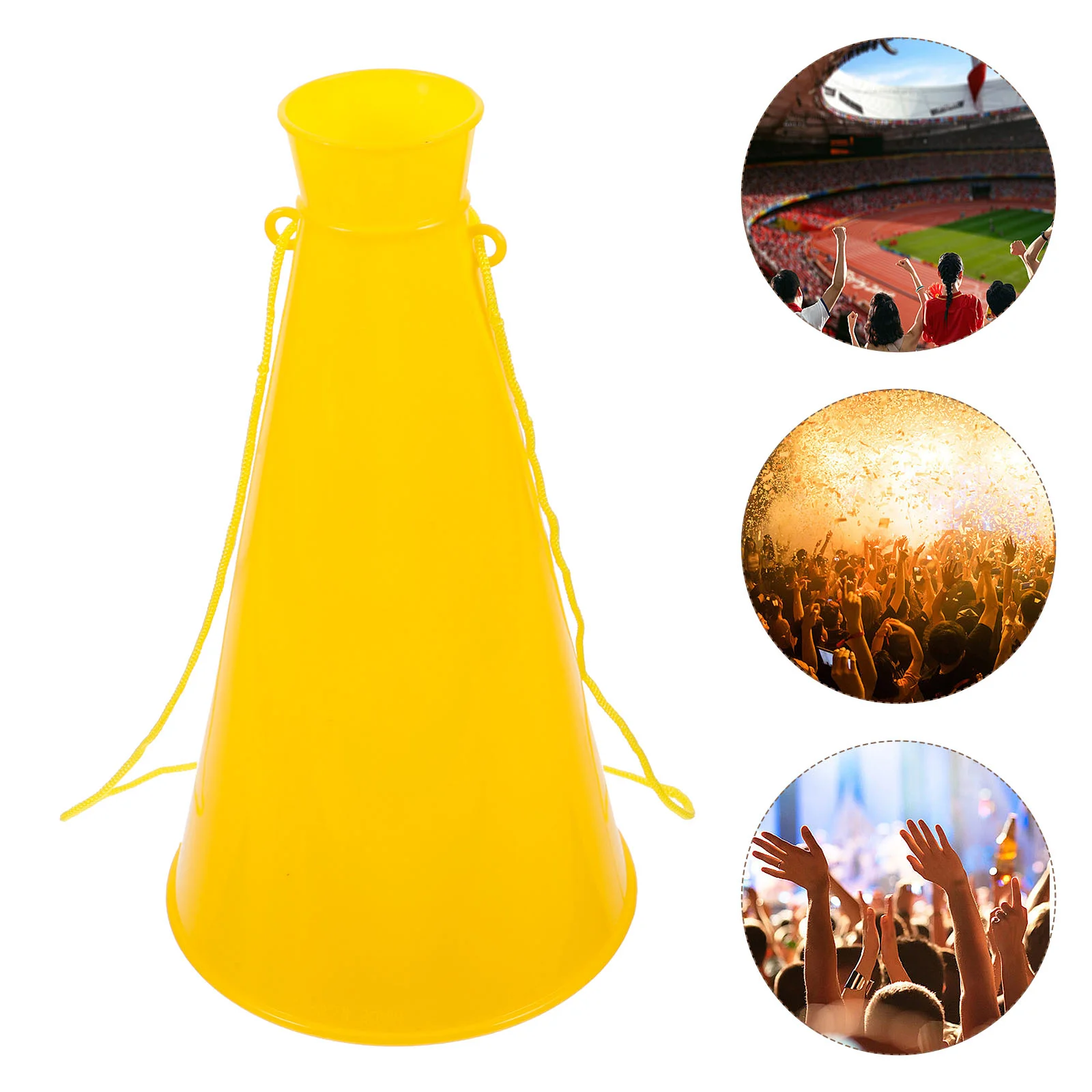 Cheer Horn Megaphones Trumpets Toy Toddler Bulk Toys Cheering Prop Party Portable Plastic Horns
