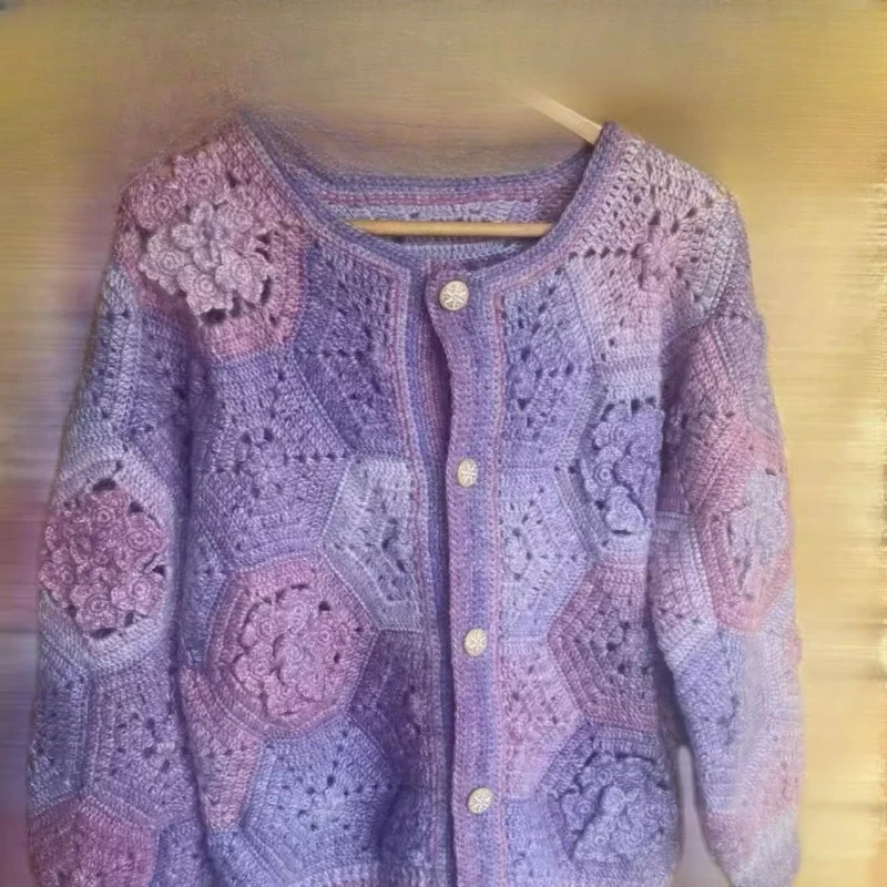 500/250/1000g 롱 섹션 염색 그라데이션 모헤어 실 수제 직조 스웨터 숄 스카프 장갑 원료 직조 실