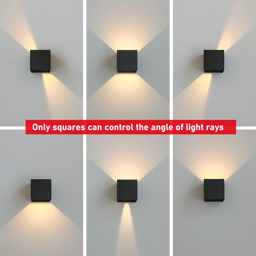 Description Picture 5 of itemLED Outdoor & Indoor Waterproof Wall Lamp Bedroom Bedside Living Room Outdoor Courtyard Garden Exterior Wall Decoration Lighting