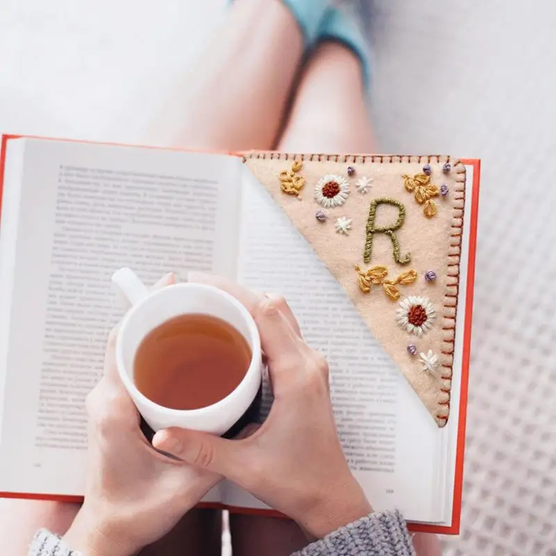 Book Corner Bookmark Bookmarks For Women Book Accessories For Reading Lovers Spring Summer Autumn And Winter Embroidery