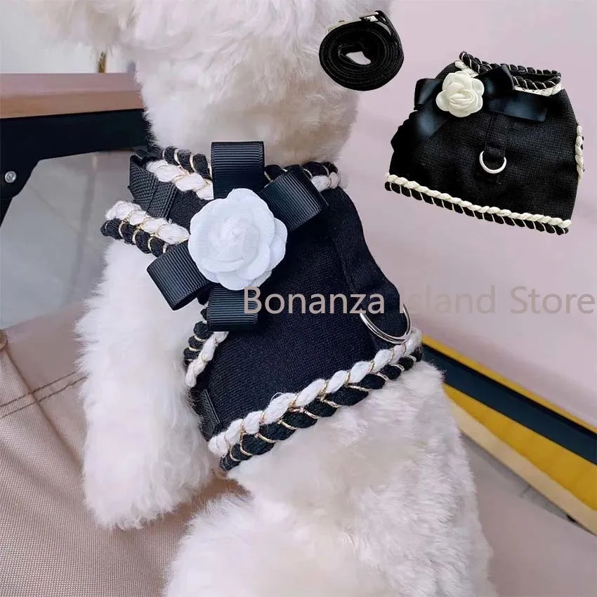 1Sets Luxury Designer Dog Harness and Leash for Small Dogs, Padded ... product image