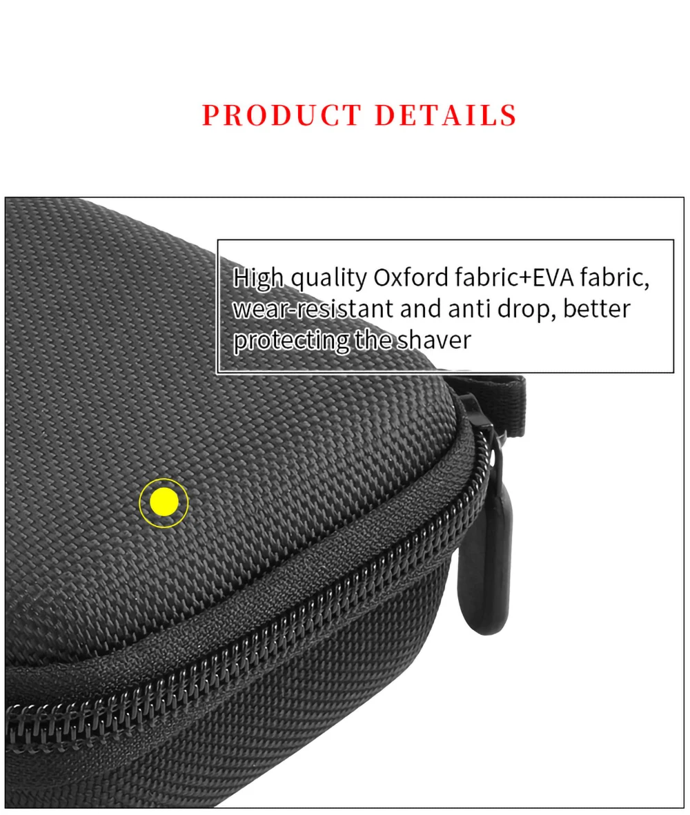 Hard EVA Carrying Case for Panasonic ES-CM30 Razor Storage Bag Men's Electric Shaver Portable Travel Box