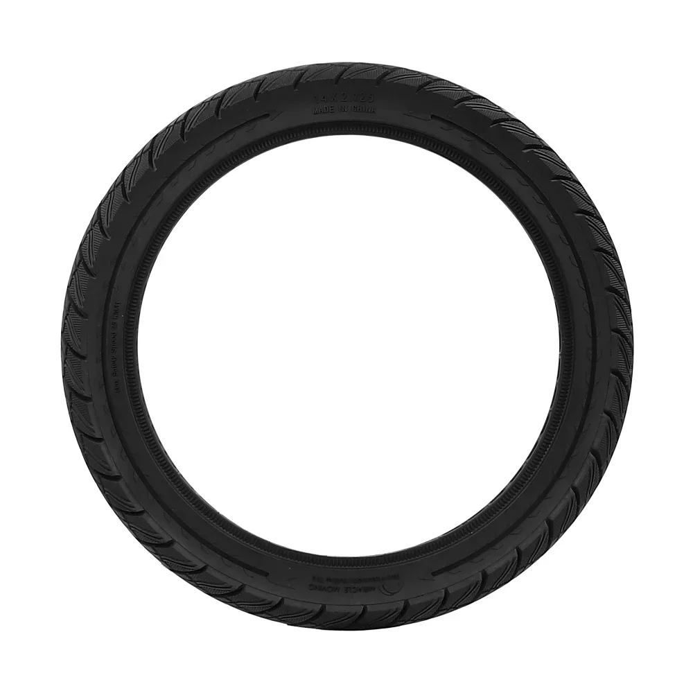 14x2,125 Hohl Vollreifen 14 Zoll Waben Airless Reifen Nicht aufblasbarer Reifen für Elektroroller 14*2,125 Vollflachreifen – Detail 13