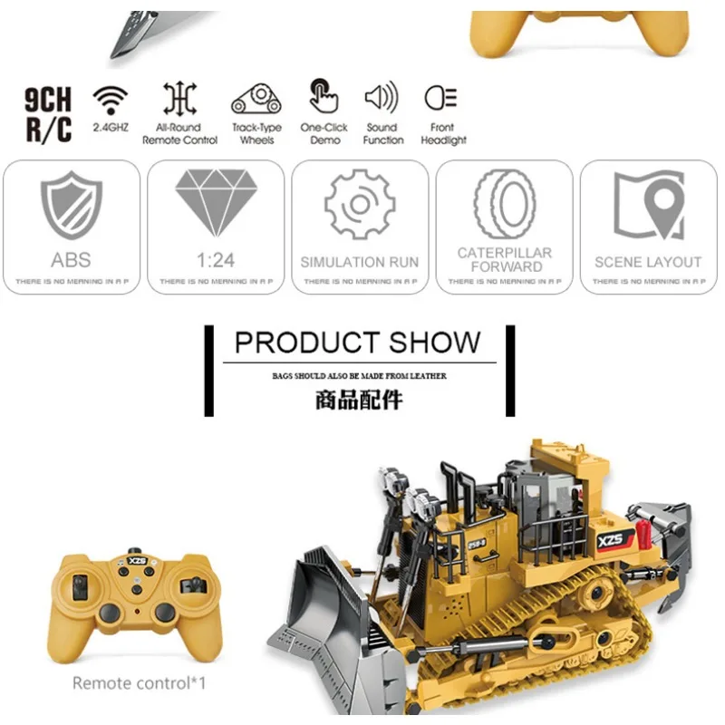 1:24 9CH RC Alloy Wywrotka Samochód Inżynieria Pojazd Wózek widłowy Ciężka koparka Zdalnie sterowany samochód Zabawki dla chłopców Prezenty dla dzieci 8 Sac37f18e58a242a1b5467fd639525cbbl 1:24 9CH RC Alloy Wywrotka Samochód Inżynieria Pojazd Wózek widłowy Ciężka koparka Zdalnie sterowany samochód Zabawki dla chłopców Prezenty dla dzieci