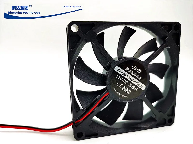 80*80*15MM Mute 8015 8cm 8cm Host Chassis Computer Cooling Fan 5V 12V 24V Double Ball