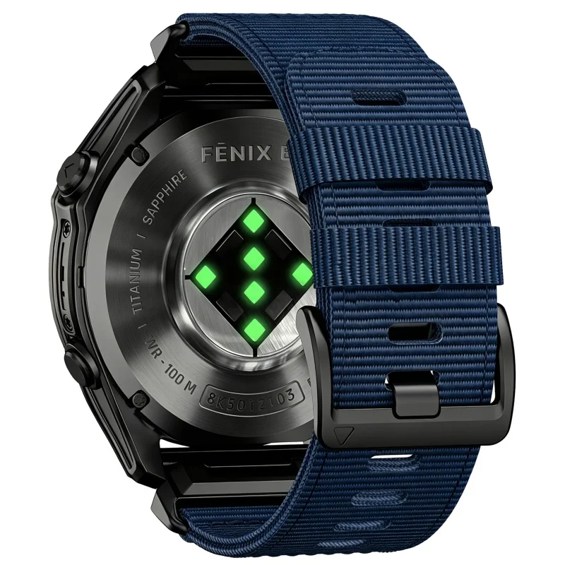 Versatile QuickFit Braided Canvas Nylon Watch Strap - 26mm/22mm