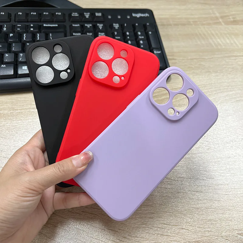 Модный Красный силиконовый чехол карамельного цвета для телефона iPhone 14 15 13 12 11 Pro Max 7 8 Plus X XR с полным покрытием и защитой от ударов