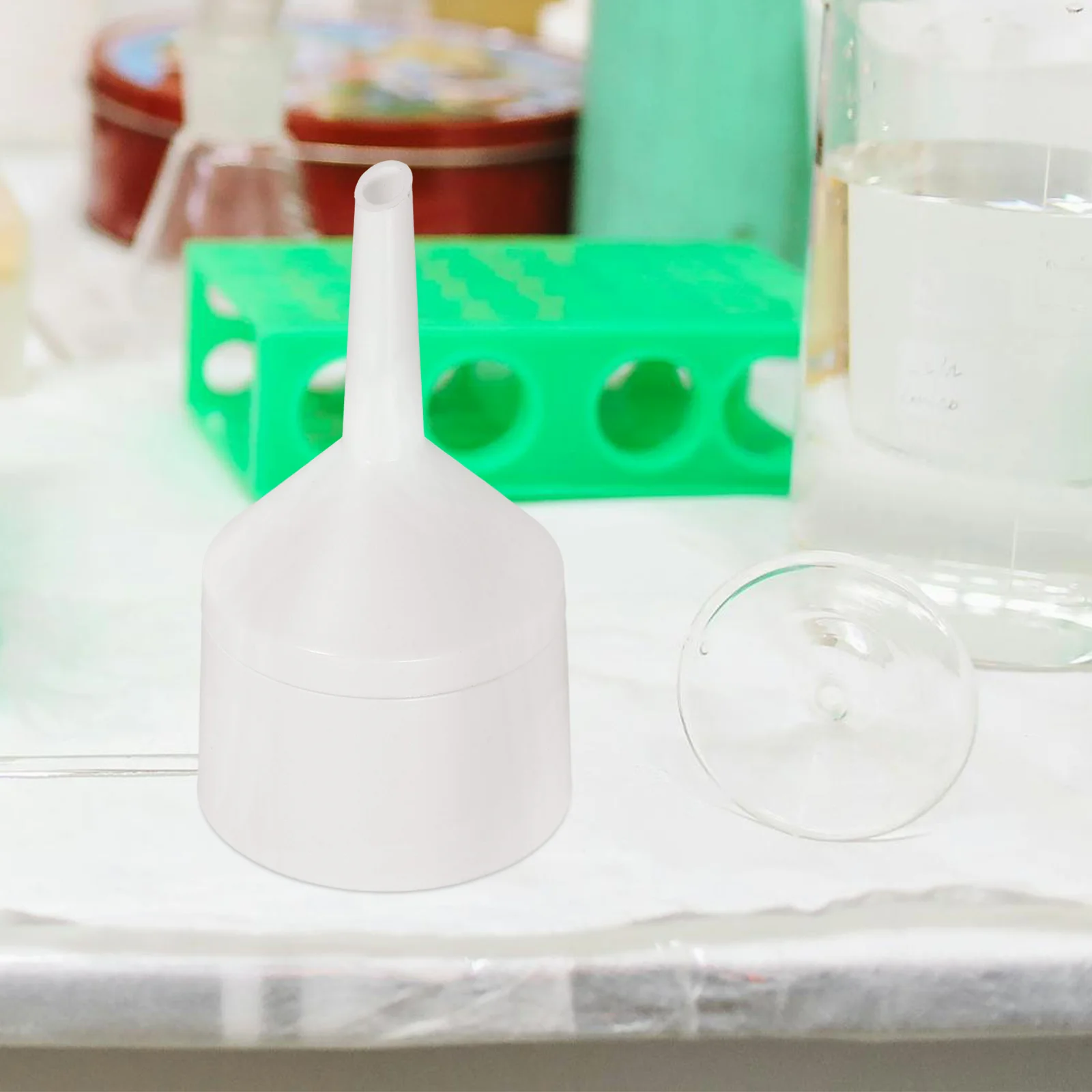 Filter paper plastic filter funnel syringe filters Funnel for Kitchen Use Plastic Sheeting Laboratory Buchner
