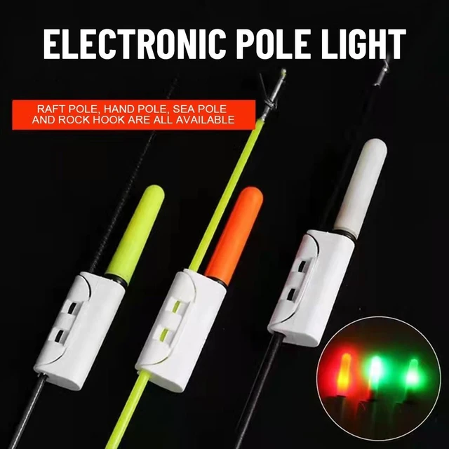 1pc Light LED Removable Waterproof Fishing Float Electronic Rod Luminous Stick  Tackle Night Tackle Plastic Without 425 Battery - AliExpress