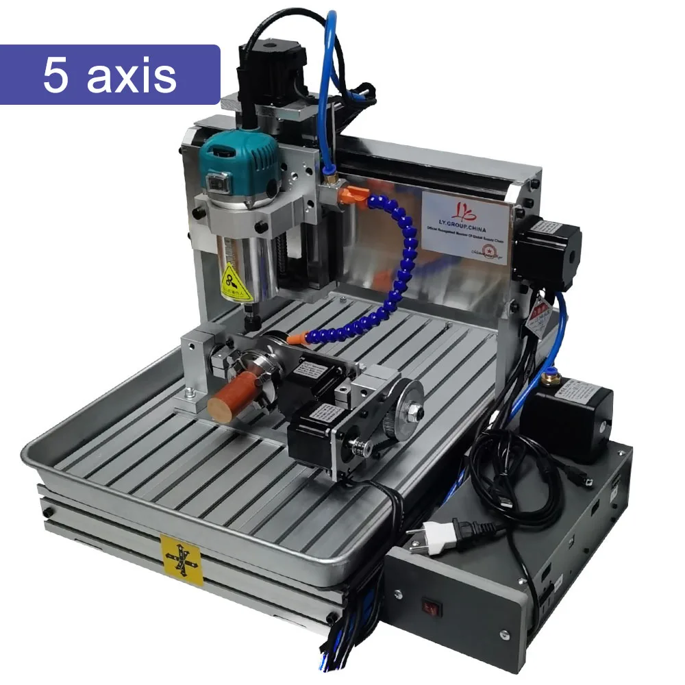 5-Achsen-CNC-Fräser 3040 1500 W Metallschnitzerei 4-Achsen-CNC 3020 PCB Gravur Bohren Fräsmaschine 6040 mit Waschbecken – Detail 4