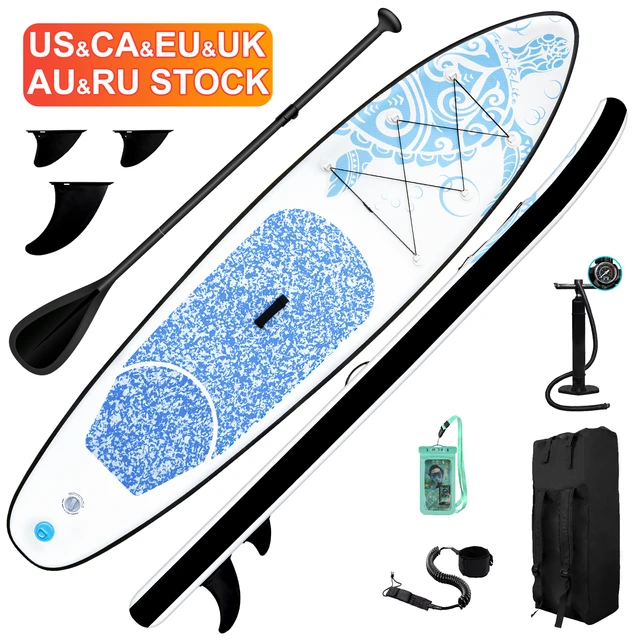 FUNWATER Dropshipping Factory OEM weihai sup inflatable fishing paddle board  sup board surf fishing kids supboard sub wakeboard - AliExpress