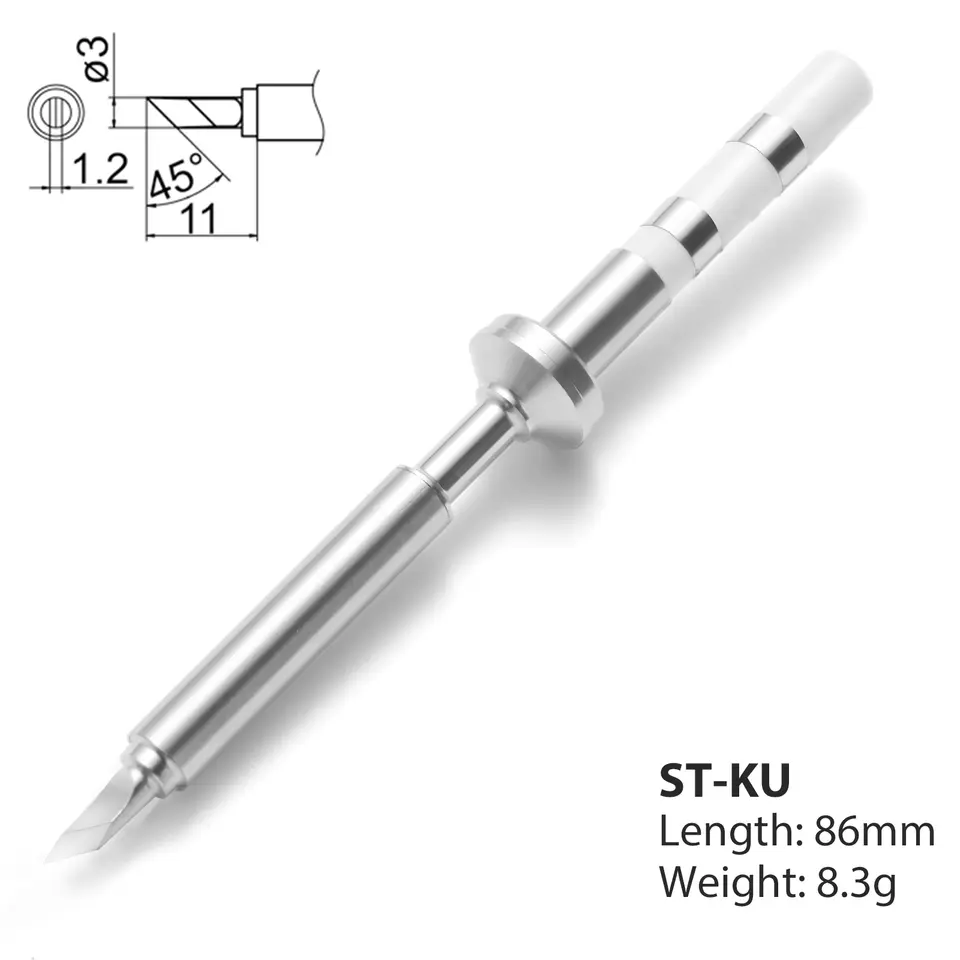 Pinecil V2 Pine64 TS100 TS101 Electric Soldering Iron Tip Replacement Various Models Tips Series ST-B2/BC2/K/KU/J02/D24/C4/I image 14