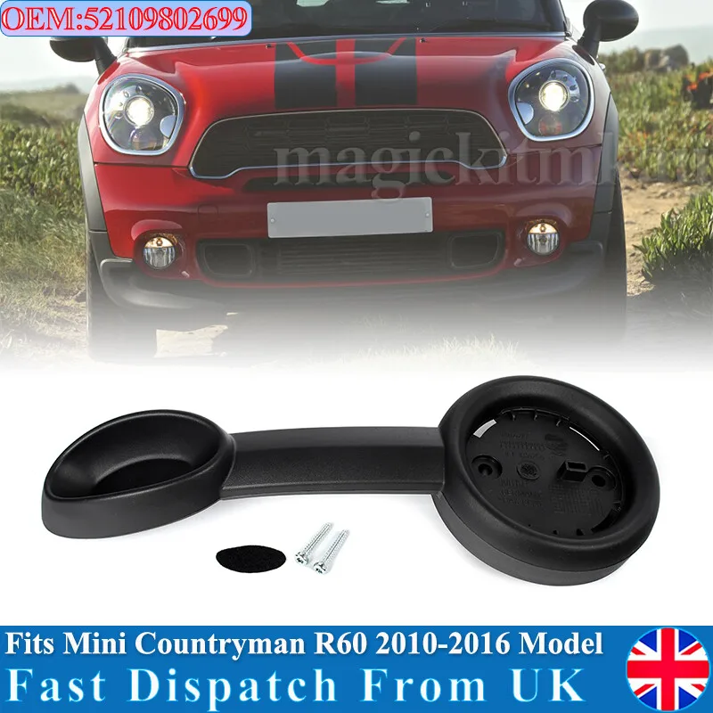 Podłokietnik fotela do MINI R60 Cooper Countryman przednie siedzenie zewnętrzny uchwyt czarne akcesoria samochodowe