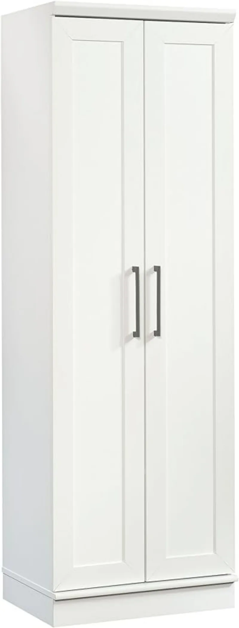 

Sauder HomePlus Storage Pantry cabinets, L: 23.31" x W: 17.01" x H: 70.91", Soft White finish