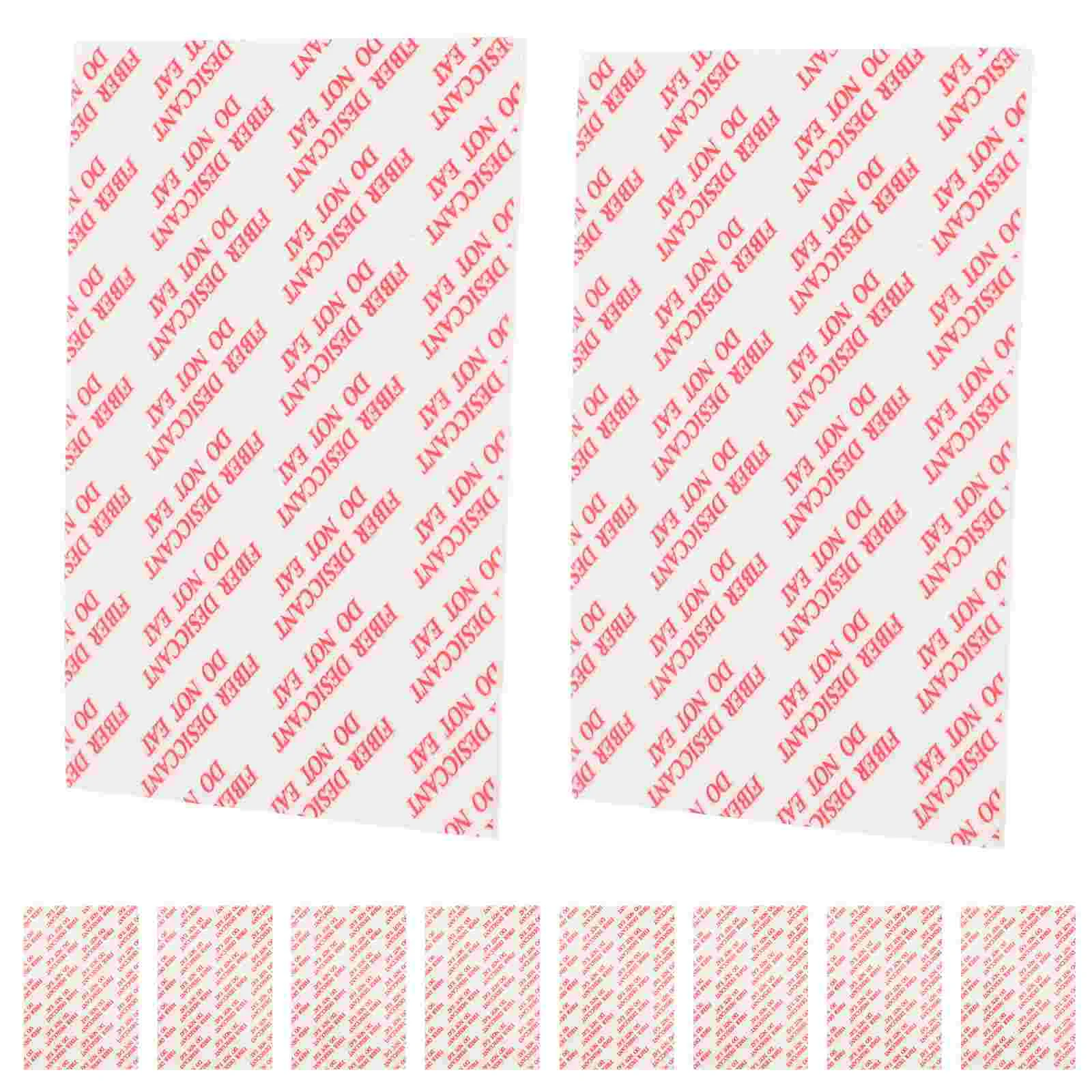 50 Pcs Food Grade Drying Sheets Plant Fibre Moisture Absorbers For Food Storage Dehumidification Supplies Household Merchandises