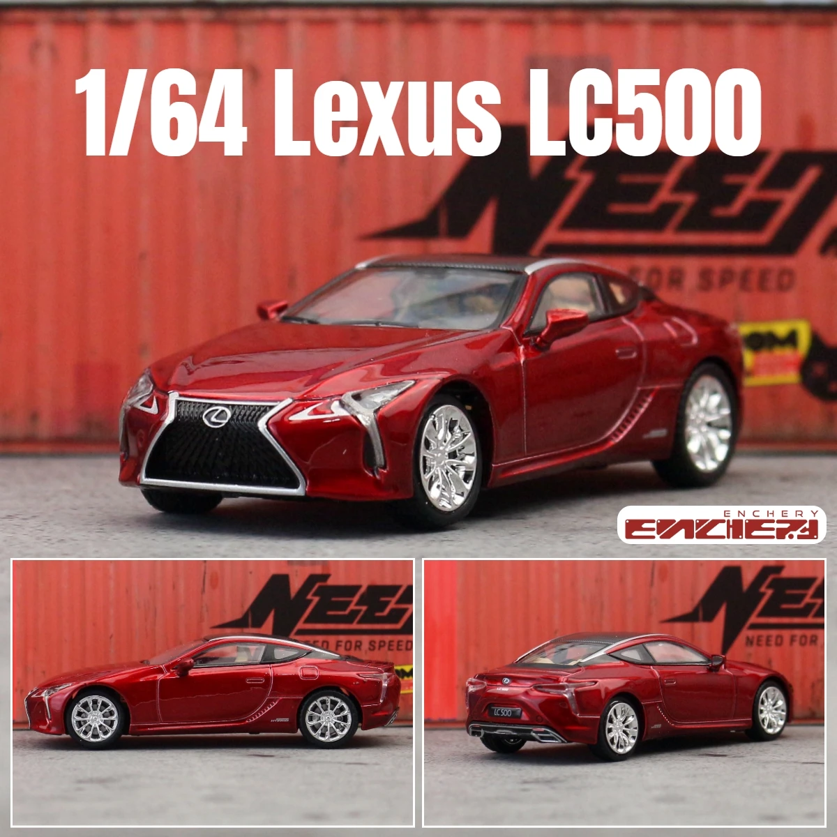 1/64 Lexus LC500 Super Sport Toy Car Miniature Model 1:64