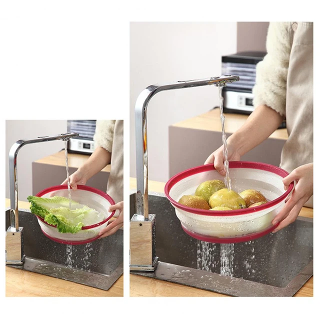 Multifunction Microwave Splatter Cover Collapsible Food Cover Hollow-out  Drain Basket Cooking Splash Guard Kitchen Accewwories - AliExpress