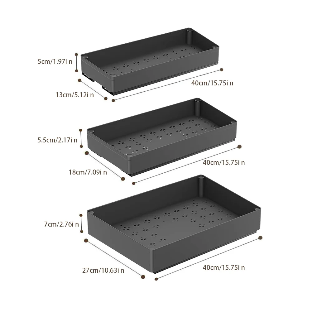 Pull Out Cabinet Organizer,Slide Out Drawers for Kitchen Cabinets & Pantry,Under Sink Storage,Slide Out Shelves for Organization: 3 - 5 Days Free Delivery Only UK