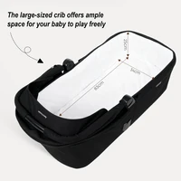 BabyVoyage 2 en 1 bébé poussette pliable panier Type siège bébé landau poussette multifonctionnel nouveau-né bébé poussette 2