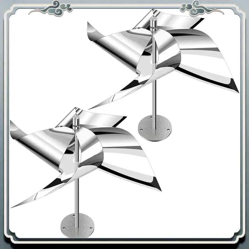 Reflective Wind Powered Scare Devices Bird Reflectors Protect Your Gardens Pigeons Away From House