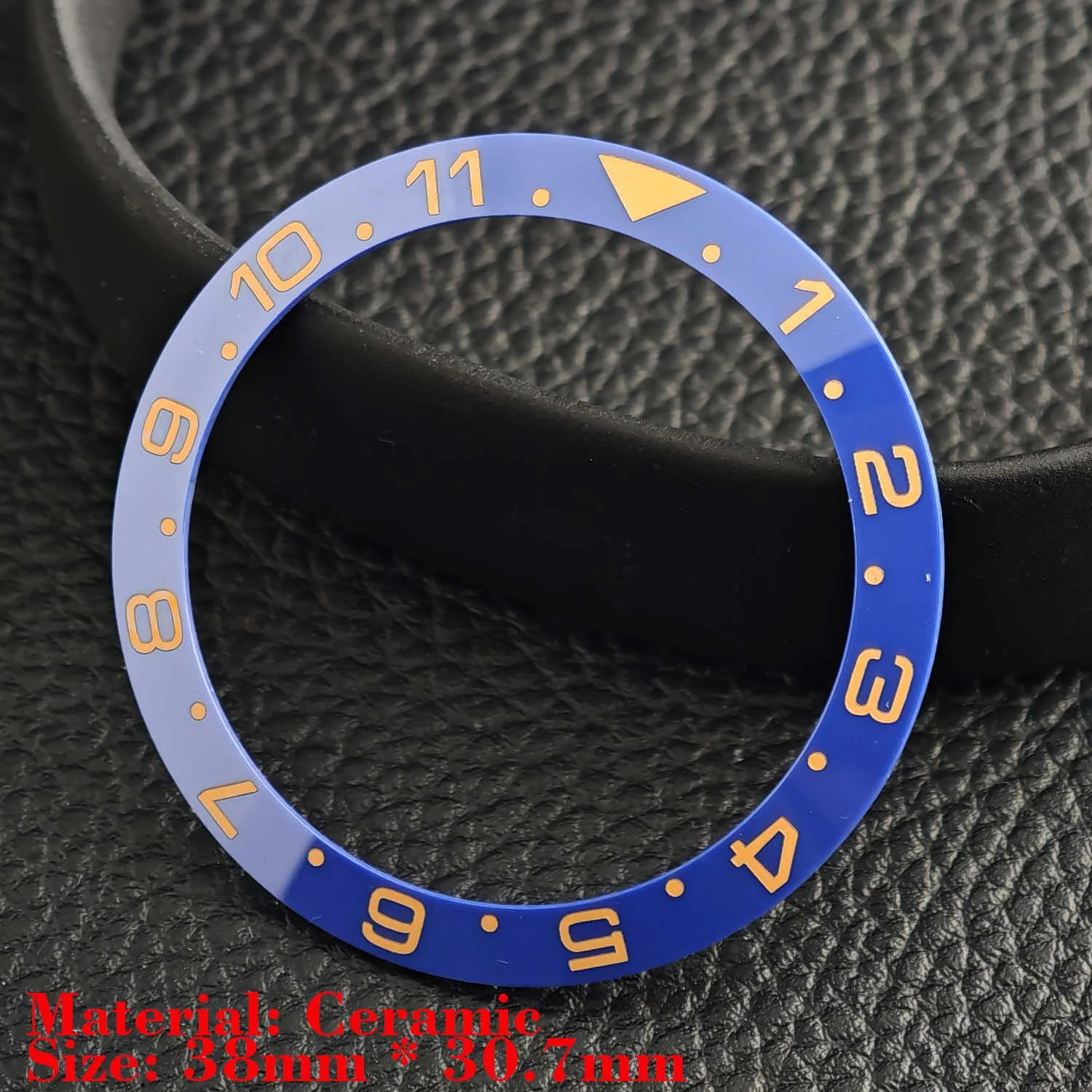 Ceramic Luminous Bezel Insert for Men's Watch - Premium Replacement Accessory