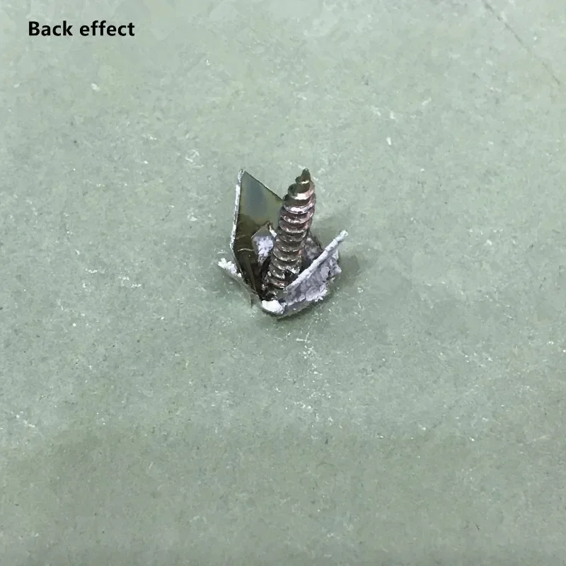 5-100pcs Self Drilling Drywall Anchors with Screws Expansion Nail Self-Tappe Screw Kit Heavy Duty Metal Wall Anchors 12X30mm