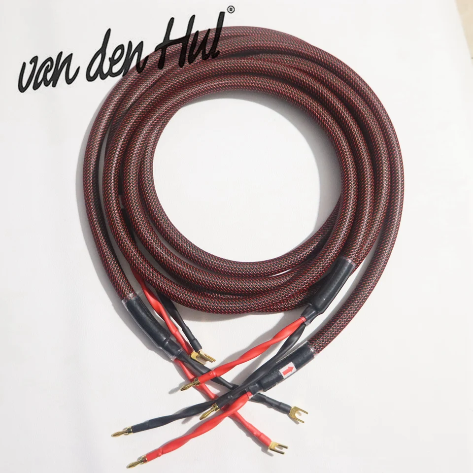 Van den Hul スピーカーケーブル 1 ペア Van Den Hul 高性能スピーカーケーブル銀メッキ HiFi