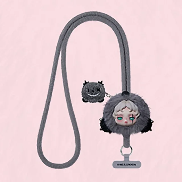 POP MART SKULLPANDA YOU FOUND ME Series Mobile Phone Lanyard Blind