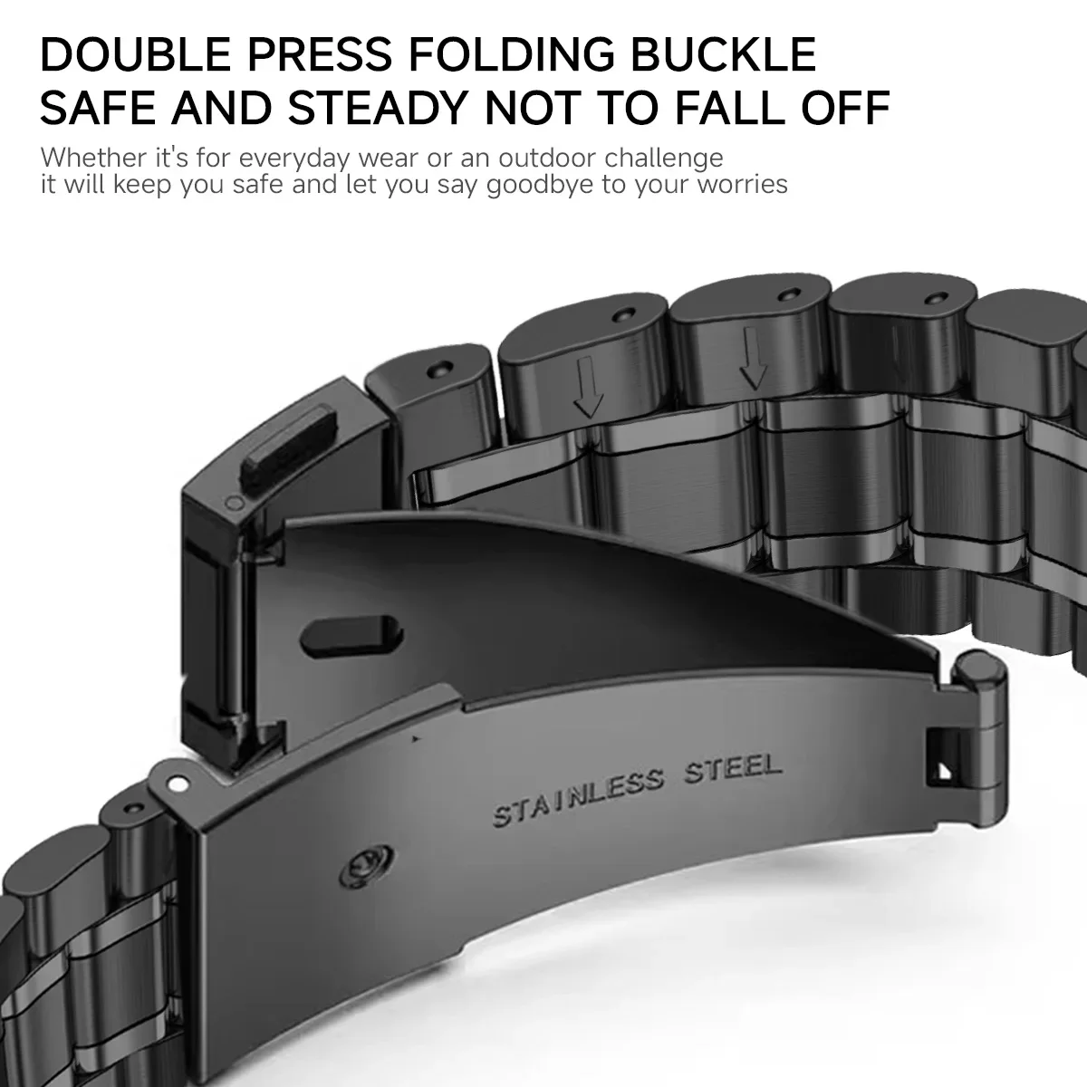 Luxury Stainless Steel Metal Bracelet - Premium Business Band Accessory