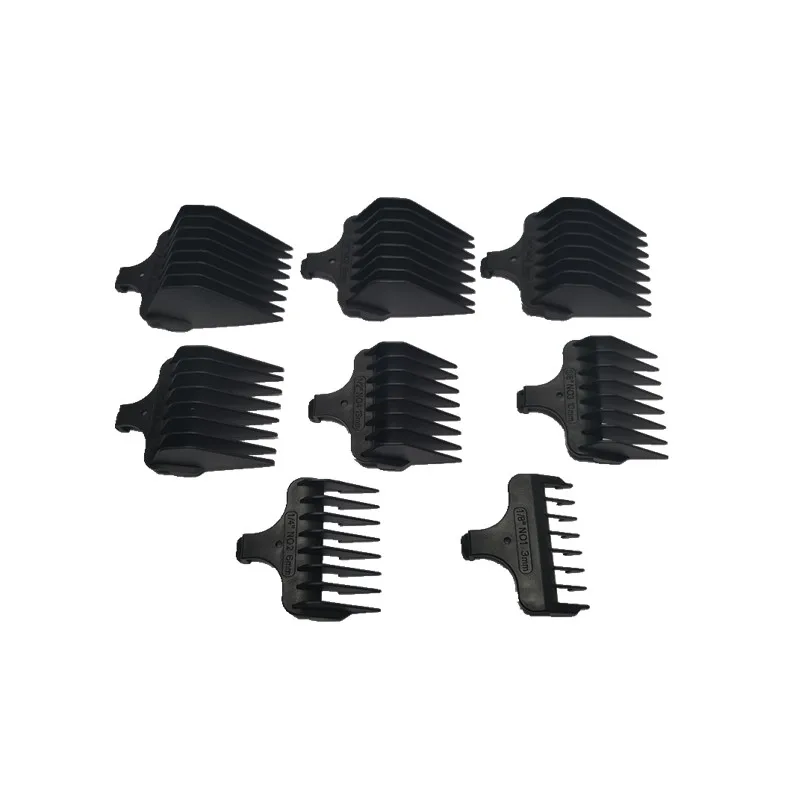 8X Clipper Comb #1- #8,1/8"-1",3-25mm Replace For Wahl T-Blade WA59302 WSS3L1541 9994 9898L 5598 9818L 9854 9855 9816-200 5537C 3