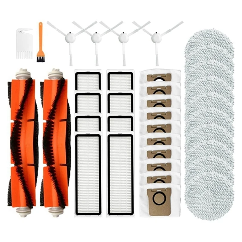 

Robotic Vacuum Cleaner Main Brush Side Brush Filter Dust Bag Accessories For Xiaomi Dreame L10S Ultra / S10 Pro / X10+ / B101GL
