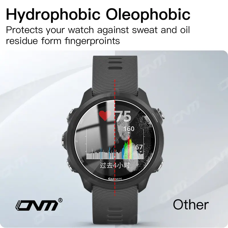 9H Tempered Glass for Garmin Forerunner 955 945 255 245 Music 55 Accessories Screen Protector Glass Ultra-HD Anti-scratch Film - Image 2