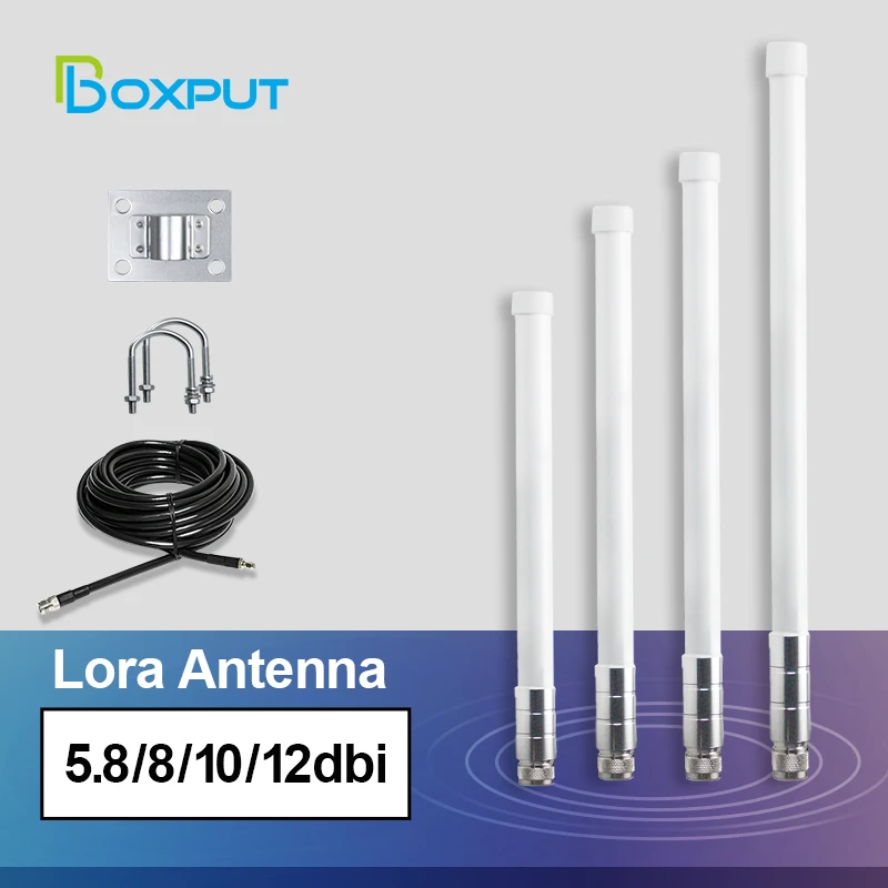 Helium Miner Antenna Signal Booster 12dbi High Gain Fiberglass Aerial