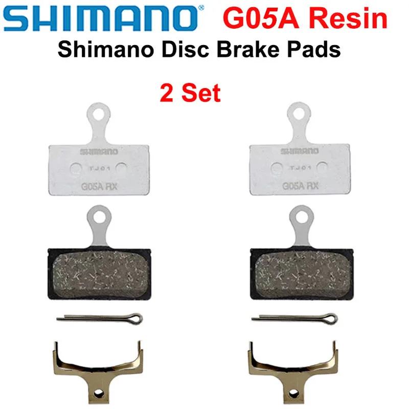 Shimano G05A Resin Disc Brake Pad DEORE XT SLX DEORE Resin Pad MTB M9000 M9020 M8100 M8000 M7100 M6000 M785 M675 M615 NEW G03A bicycle disc brake pads brake pads bike brake pads