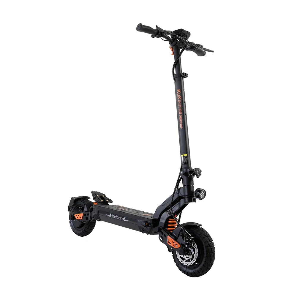Monopattino Elettrico per Adulti KuKirin G2 Master, Doppio Motore 1000W*2, Tutto Terreno, Batteria 52V20.8AH, Pneumatici da 10 Pollici, E-Scooter Pieghevole - immagine 3