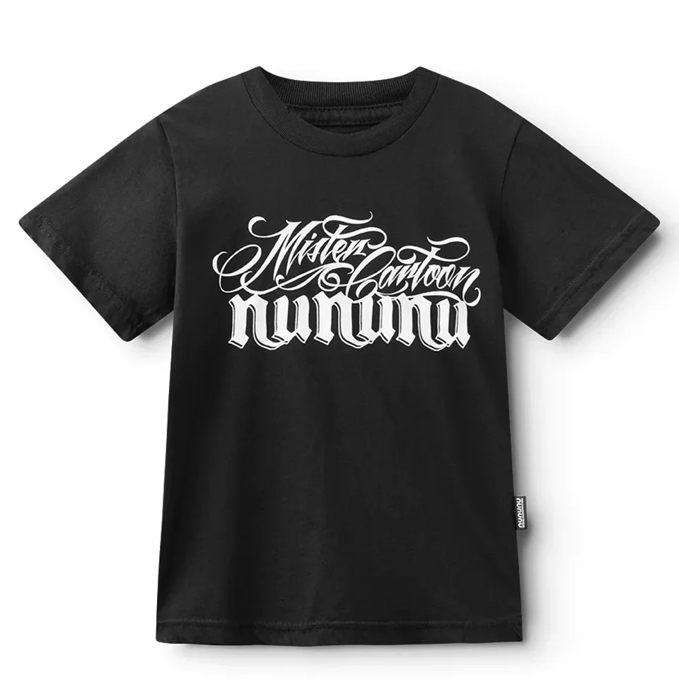 Summer N U Baby Boys Printed Short Sleeve T Shirts Children's Cotton Clothing Girls Letter Graffiti Bottom T-shirt Kids Homewear 3